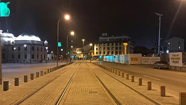 Konya'da sokağa çıkma kısıtlaması sessizliği
