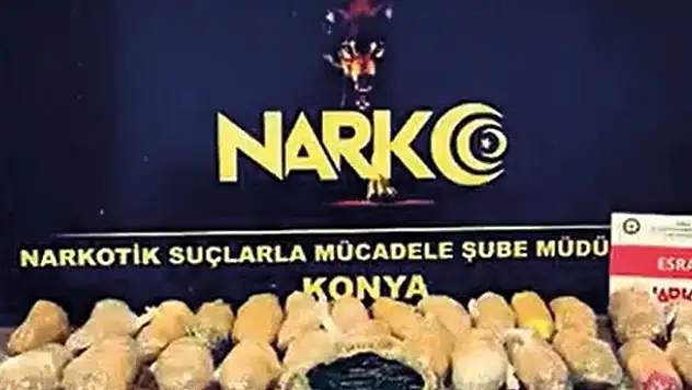 Konya'da sokak satıcılarına uyuşturucu operasyonu