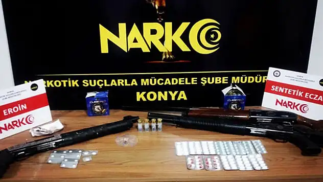 Konya'da sokak satıcılarına uyuşturucu operasyonu: 10 kişi...
