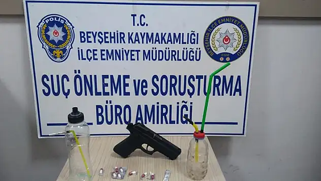 Konya'da şüphe üzerine durdurulan şahsın üzerinden uyuşturucu çıktı
