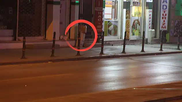 Konya'da şüpheli kutu fünye ile patlatıldı