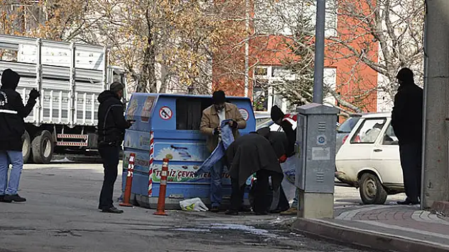 Konya'da şüpheli valiz polisi alarma geçirdi
