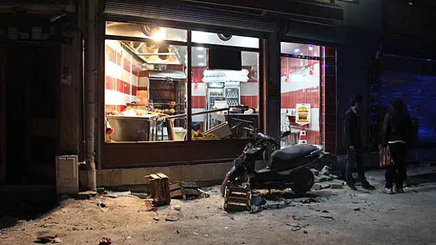 Konya'da Suriyelilerin iş yerlerine yapılan saldırı güvenlik kamerasında