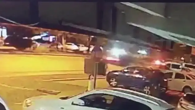 Konya'da sürücünün hayatını kaybettiği kaza güvenlik kamerasına yansıdı
