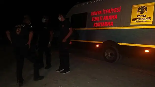 Konya'da tahliye kanalında erkek cesedi bulundu