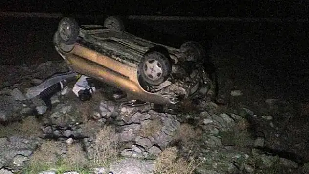 Konya'da takla atan aracın sürücüsü hayatını kaybetti