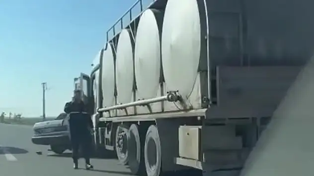 Konya'da tankerin çarptığı otomobilin sürücüsü hayatını kaybetti
