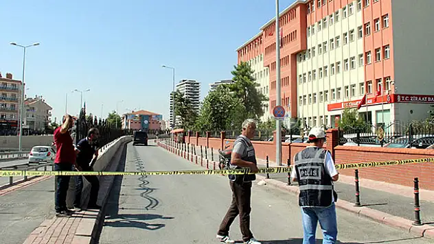 Konya'da tapu ve kadastro binasında bomba alarmı