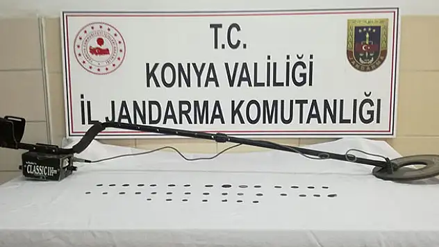 Konya'da tarihi eser operasyonu: 2 gözaltı!