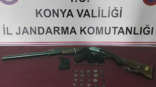 Konya'da tarihi eser operasyonu