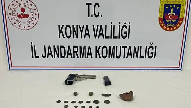 Konya'da tarihi eser operasyonunda yakalan şüpheli adli kontrolle serbest bırakıldı