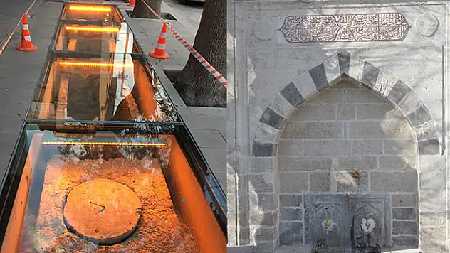 Konya'da tarihi Selimiye çeşmesi restore edildi