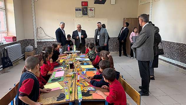 Konya'da Tepekent  İlkokulunda Bilim Şenliği yapıldı