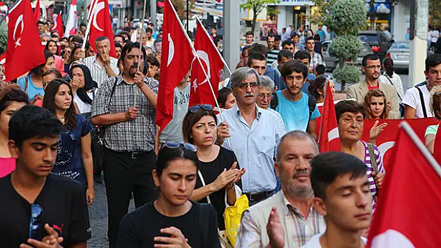 Konya'da Teröre Tepki Büyüyor