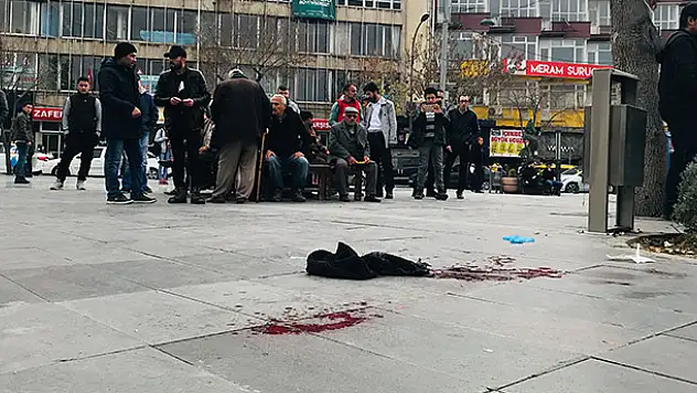 Konya'da testereli bıçaklı kavga : 2 yaralı