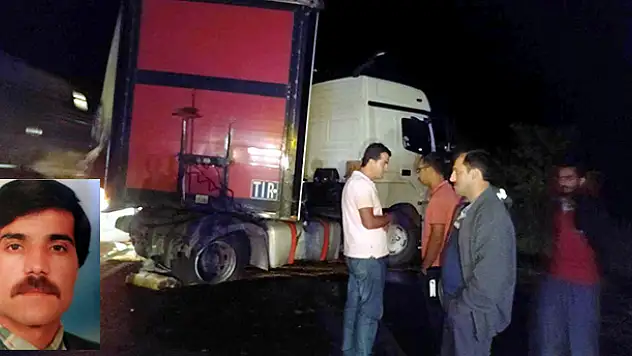 Konya'da Tır'ın çarptığı sürücü öldü