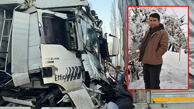 Konya'da tır, tıra arkadan çarptı: 1 ölü
