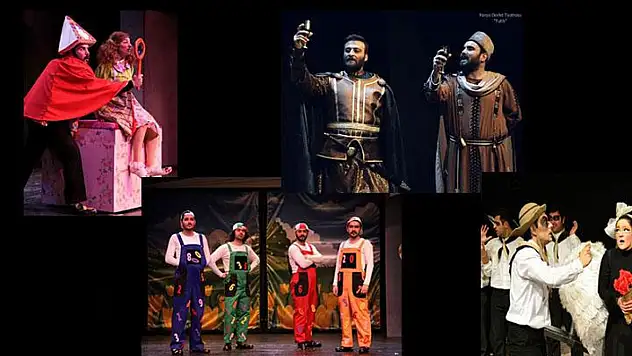 Konya'da tiyatro festivali coşkusu sürüyor