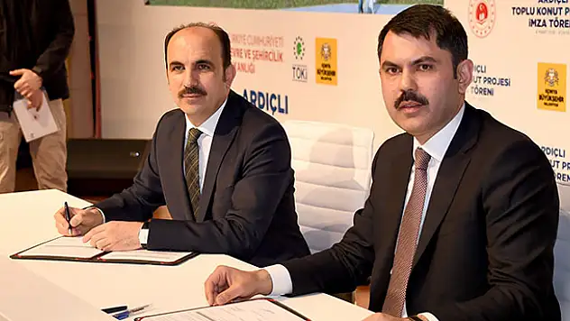 Konya'da TOKİ çekilişi yarın yapılacak! Çekilişe Bakan Kurum'da katılacak