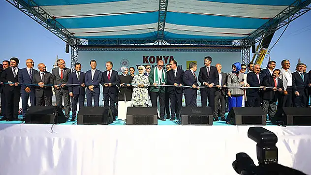 Konya'da Toplu Açılış Töreni