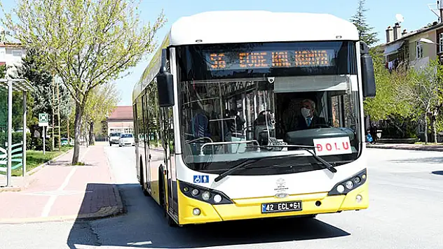 Konya'da toplu ulaşım araçlarında klimalar çalışmayacak
