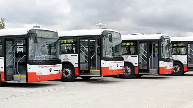 Konya'da toplu ulaşıma zam yapıldı!