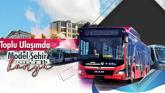 Konya'da toplu ulaşımda yeni fiyatlar bugünden itibaren geçerli
