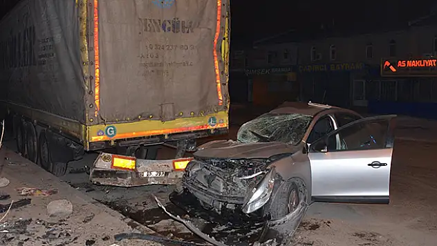 Konya'da trafik kazaları: 1 ölü, 3 yaralı
