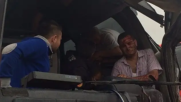 Konya'da trafik kazası 1'i ağır 3 yaralı