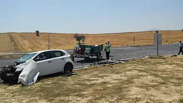 Konya'da trafik kazası: 1 ölü, 1'i ağır 3 yaralı