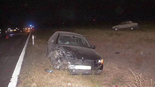 Konya'da trafik kazası: 1 ölü, 1 yaralı