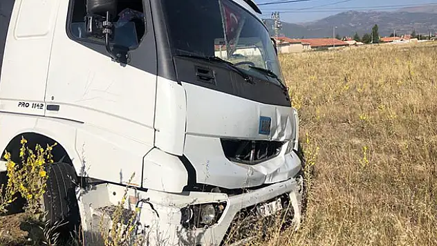 Konya'da trafik kazası: 1 ölü, 1 yaralı