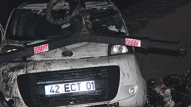 Konya'da trafik kazası : 1 ölü