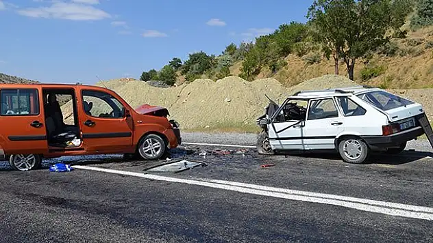 Konya'da trafik kazası: 1 ölü, 2 yaralı