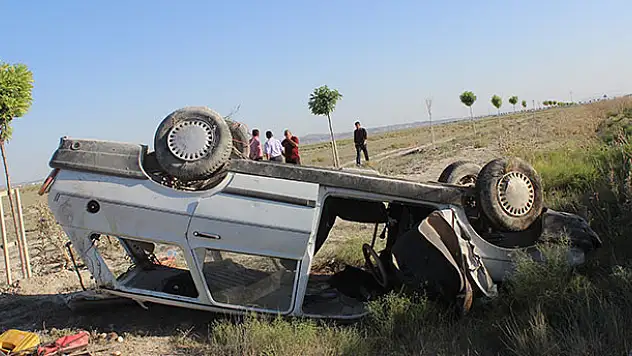 Konya'da trafik kazası: 1 ölü, 2 yaralı