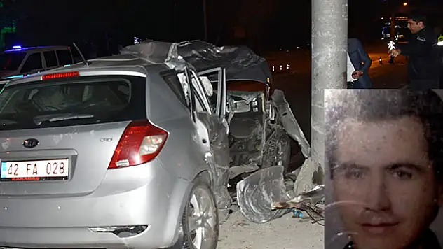 Konya'da trafik kazası: 1 ölü