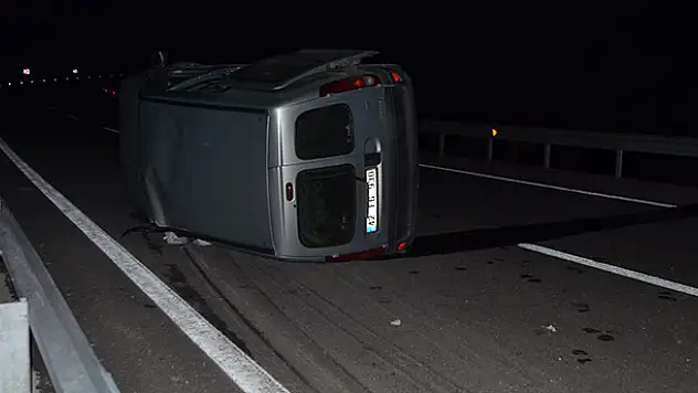 Konya'da trafik kazası : 1 ölü 3 yaralı