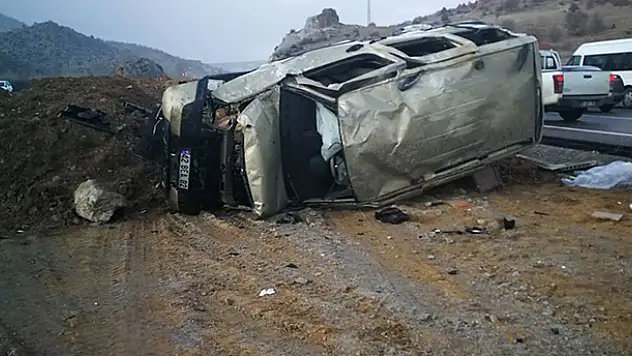Konya'da trafik kazası: 1 ölü, 3 yaralı