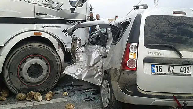 Konya'da trafik kazası: 1 ölü, 4 yaralı