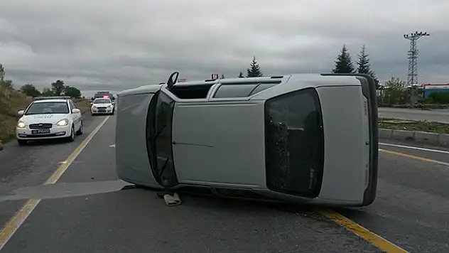 Konya'da trafik kazası: 1 yaralı