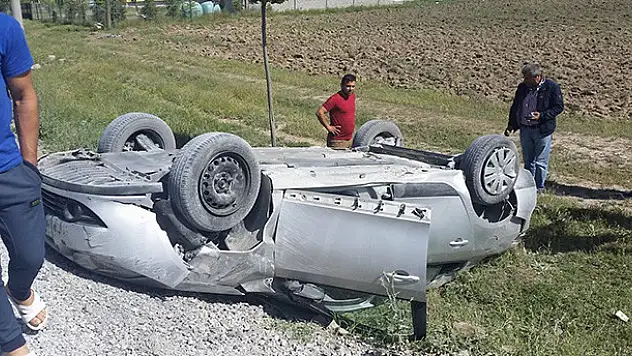 Konya'da trafik kazası: 1 yaralı