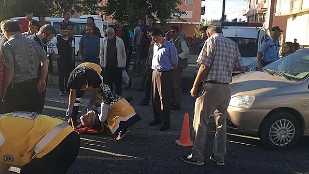 Konya'da trafik kazası: 1 yaralı