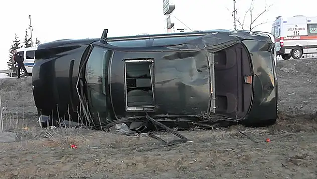 Konya'da trafik kazası:1 yaralı