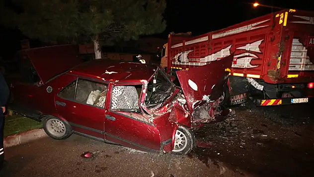 Konya'da trafik kazası: 1 yaralı