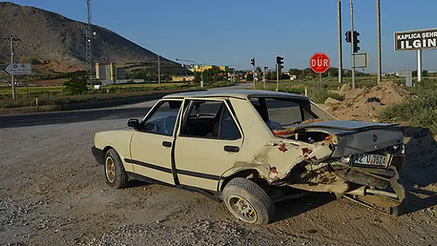 Konya'da trafik kazası: 1 yaralı