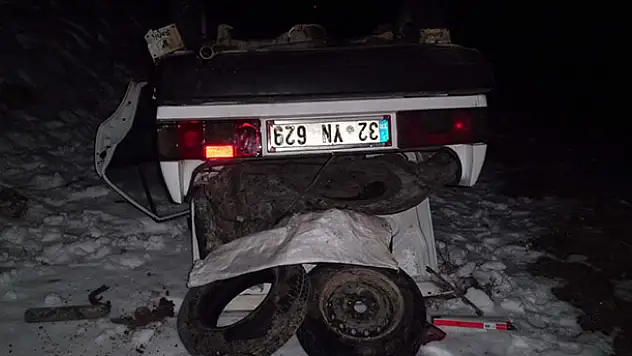 Konya'da trafik kazası: 1 yaralı