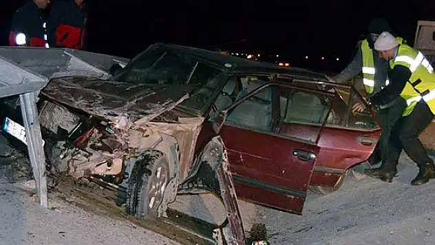 Konya'da trafik kazası: 1 yaralı