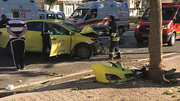 Konya'da trafik kazası: 2 ağır yaralı