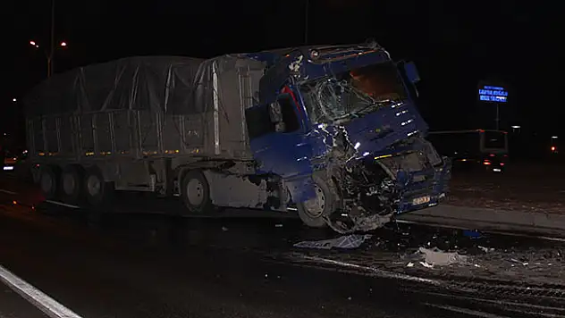Konya'da trafik kazası: 2 yaralı