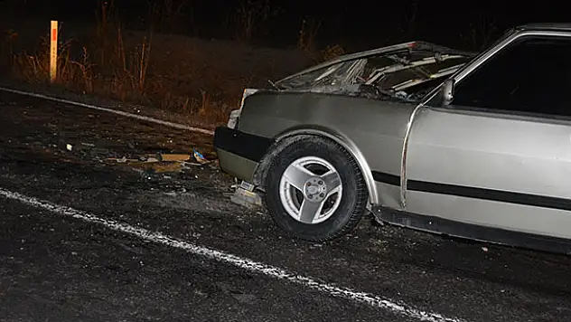 Konya'da trafik kazası: 2 yaralı